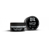 Black Red Matte Hair Styling Wax Iron Finish 150ml