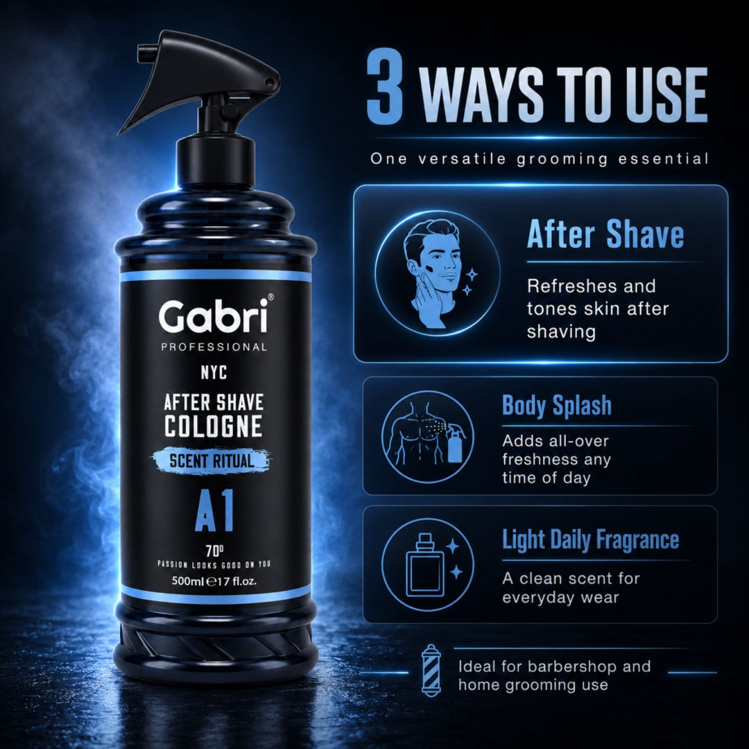 Gabri Professional - A1 After Shave Cologne Scent Ritual 500ml