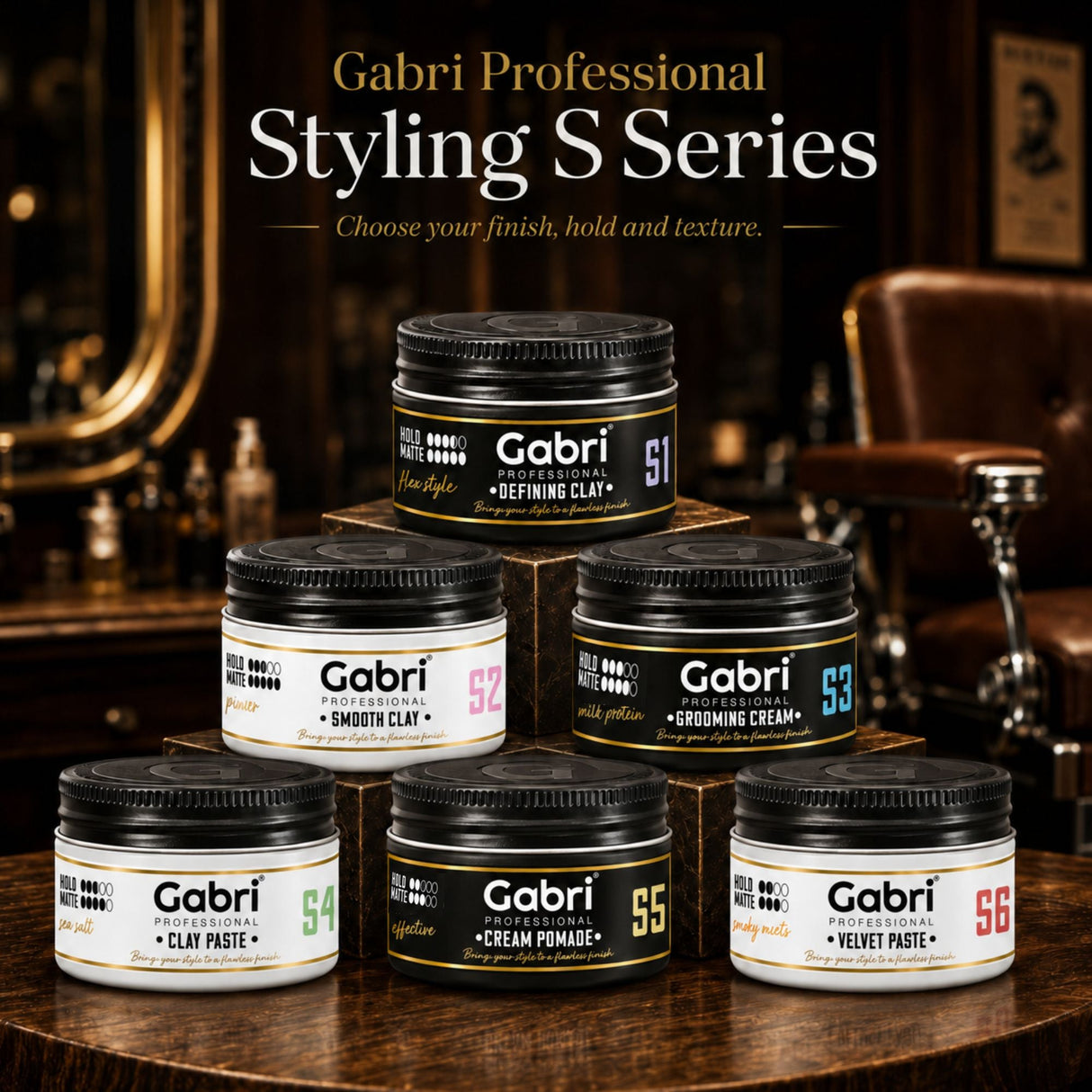 Gabri Professional - S4 Clay Paste Sea Salt 100ml