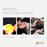 Gabri Professional - Hair Styling Aqua Wax Bright Finish 150ml