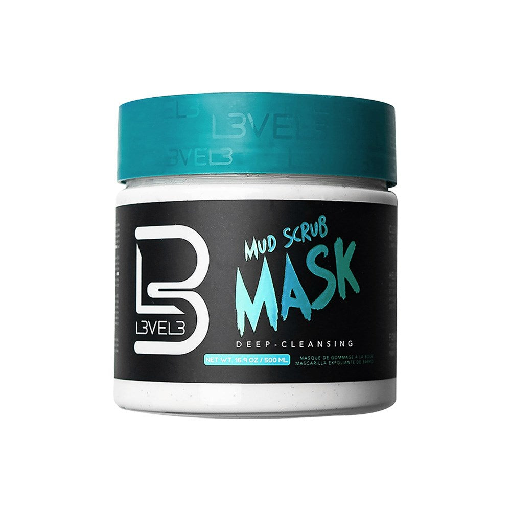 L3VEL3 Mud Facial Scrub 500ml