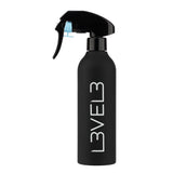 L3VEL3 Water Spray Bottle Black