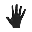 L3VEL3 Nitrile Gloves Black Small 100pk