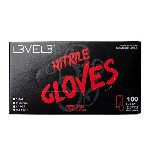 L3VEL3 Nitrile Gloves 100pk