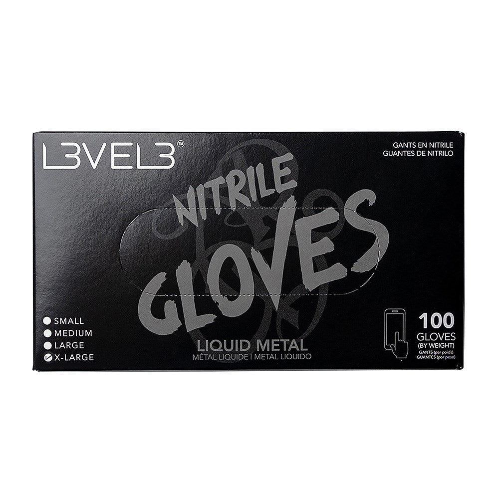 L3VEL3 Nitrile Gloves 100pk