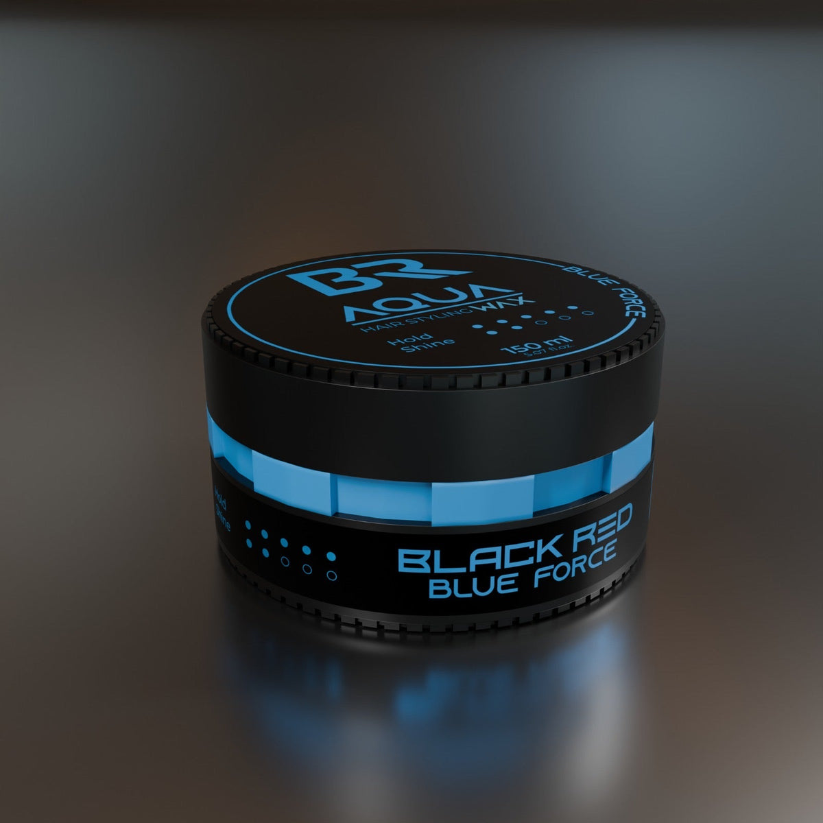 Black Red Aqua Hair Styling Wax Blue Force 150ml