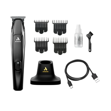 ANDIS Slimline Pro II Trimmer Li Black Chrome (D-9)