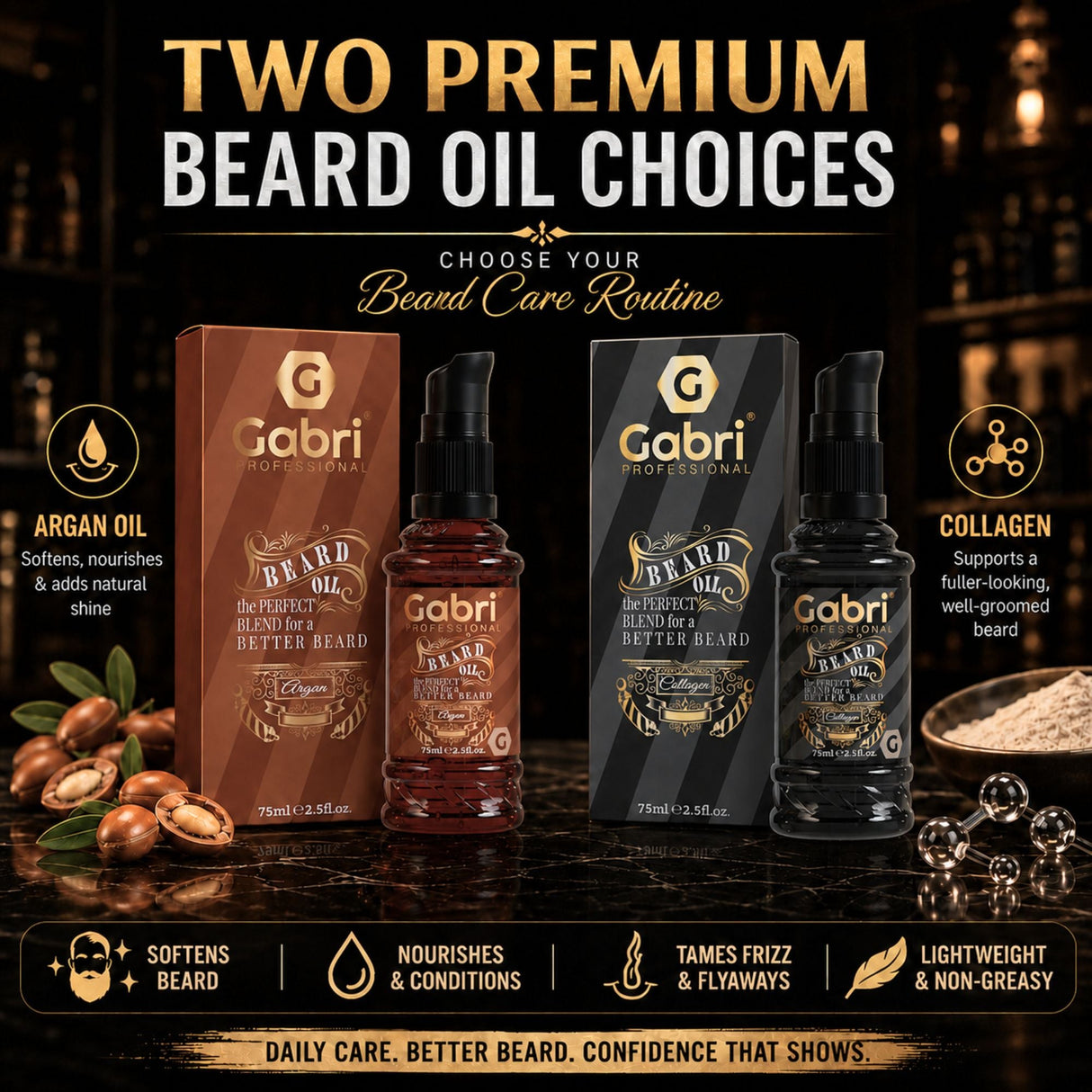 Gabri Professional - Beard Oil Argan Oil 75ml