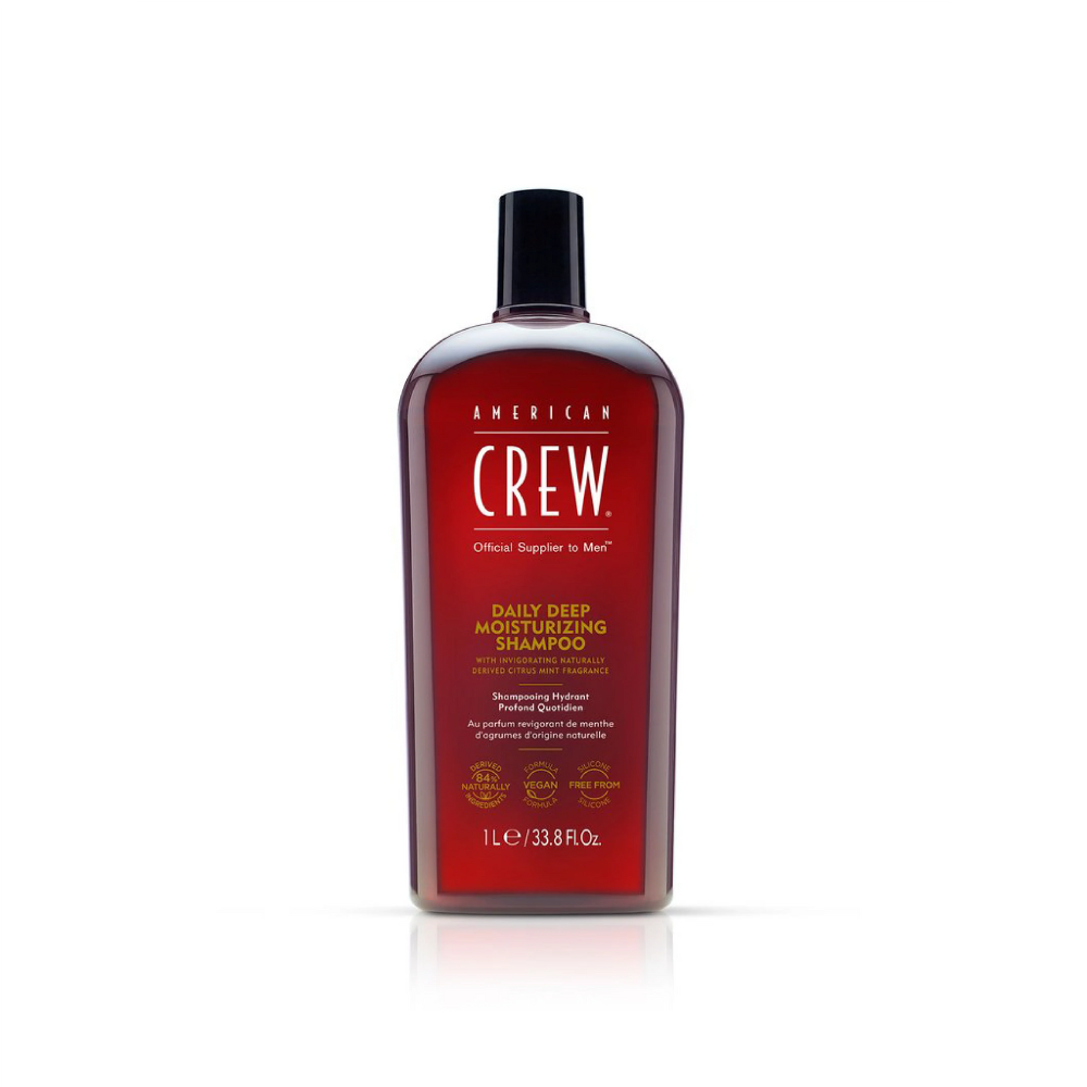 American Crew Daily Deep Moisturizing Shampoo - 1000ml | Barber Outlet