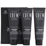 American Crew Precision Blend Dark Hair Color 2-3 - 3x40ml with Developer 15VOL - Bundle | Barber Outlet