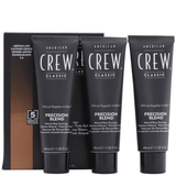 American Crew Precision Blend Hair Color 5-6 Medium Ash- 3x40ml with Developer 15VOL - Bundle