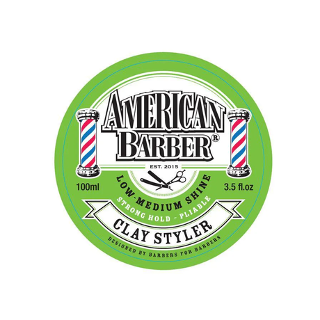 American Barber Clay Styler 100ml | Barber Outlet