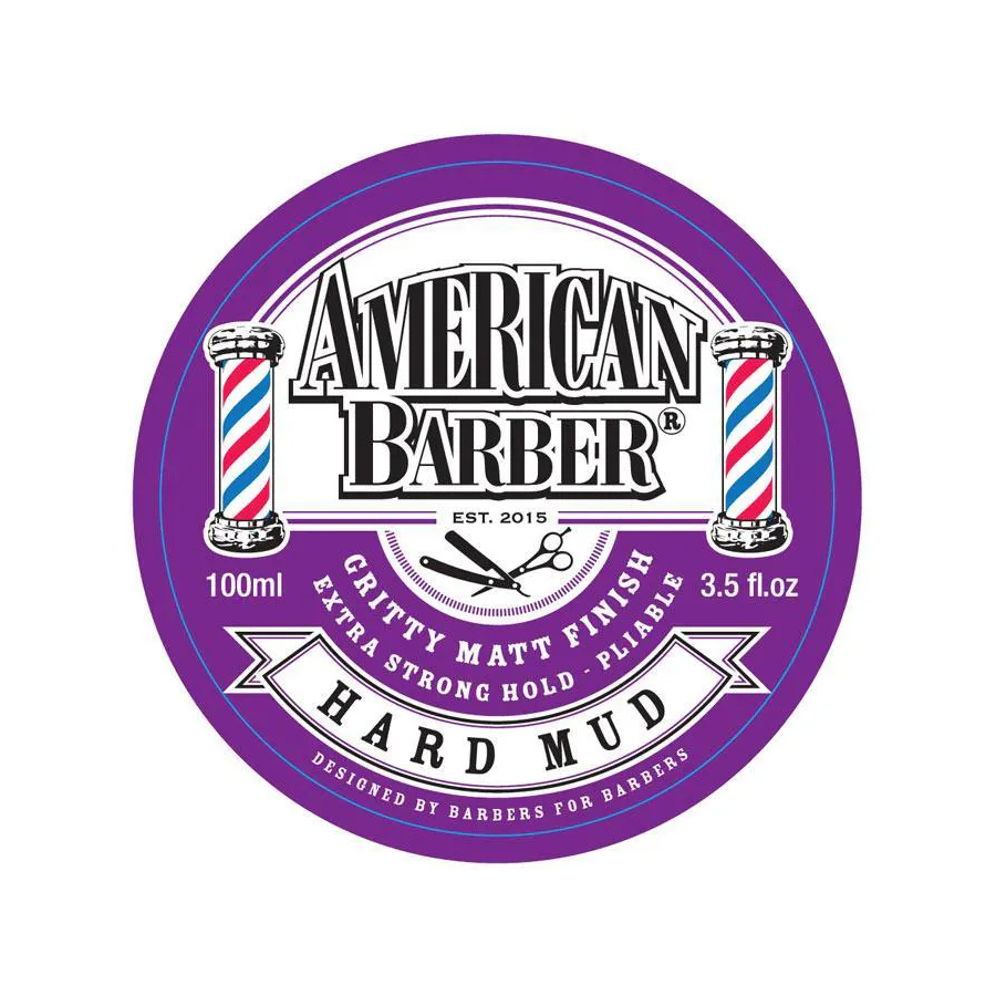 American Barber Hard Mud 100ml | Barber Outlet