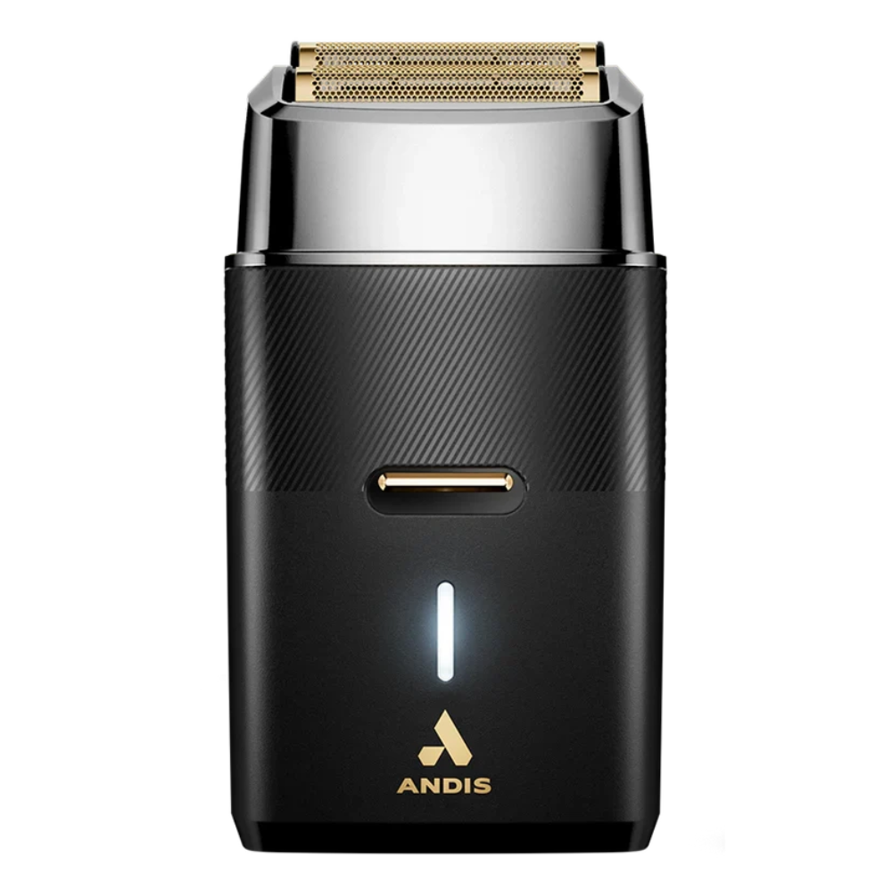 Andis ProFoil Plus II Titanium Foil Shaver, Cord/Cordless - Black Chrome - TS3