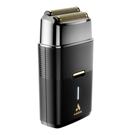 Andis ProFoil Plus II Titanium Foil Shaver, Cord/Cordless - Black Chrome - TS3