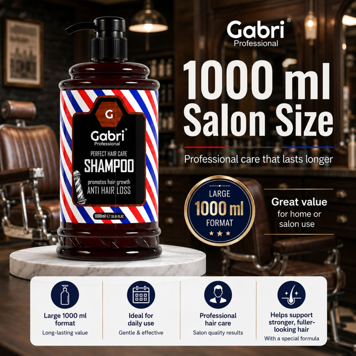 Gabri Professional - Anti Hair Loss Shampoo 1000ml