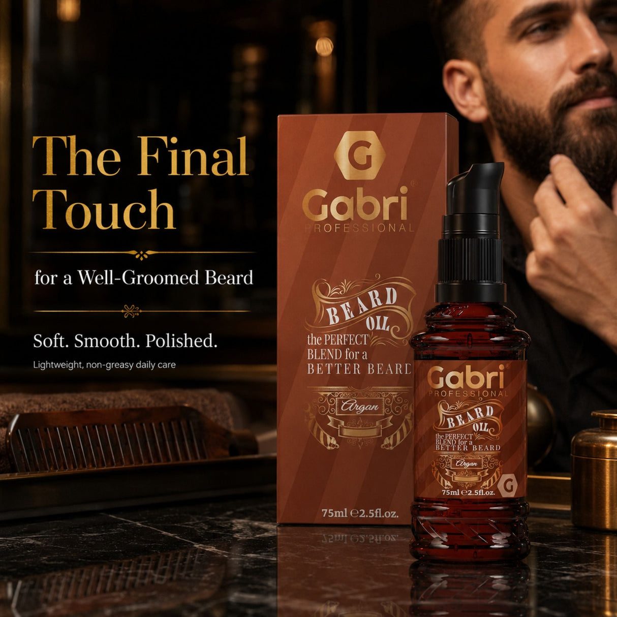 Gabri Professional - Beard Oil Argan Oil 75ml