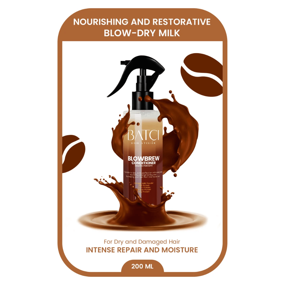 Batci BlowBrew Coffee Hair Milk - Nourishing & Protective 200 ML