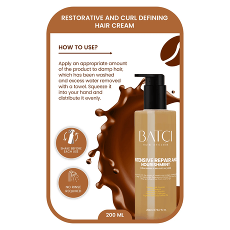 Batci Intensive Repair and Nourishment Conditioner with Coffee Extract