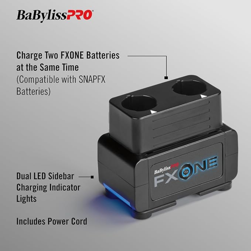 BabylissPRO FXONE Dual Battery Charging Base | Barber Outlet