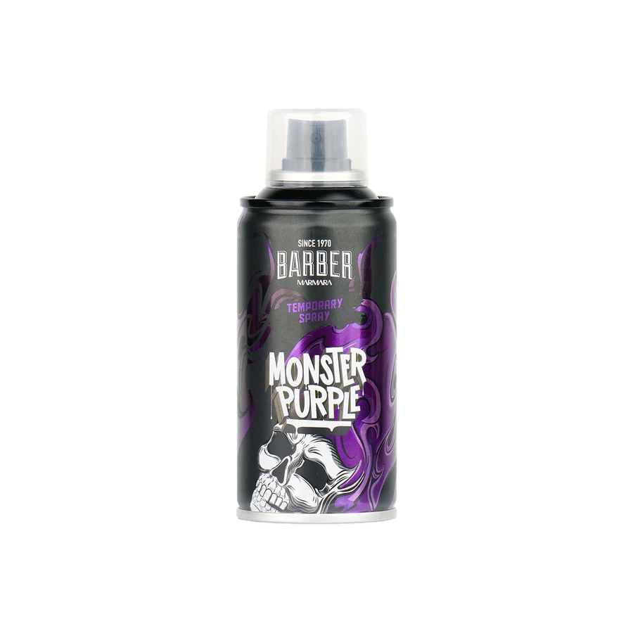 Marmara Barber Temporary Hair Colour Spray Monster Purple 150ml | Barber Outlet