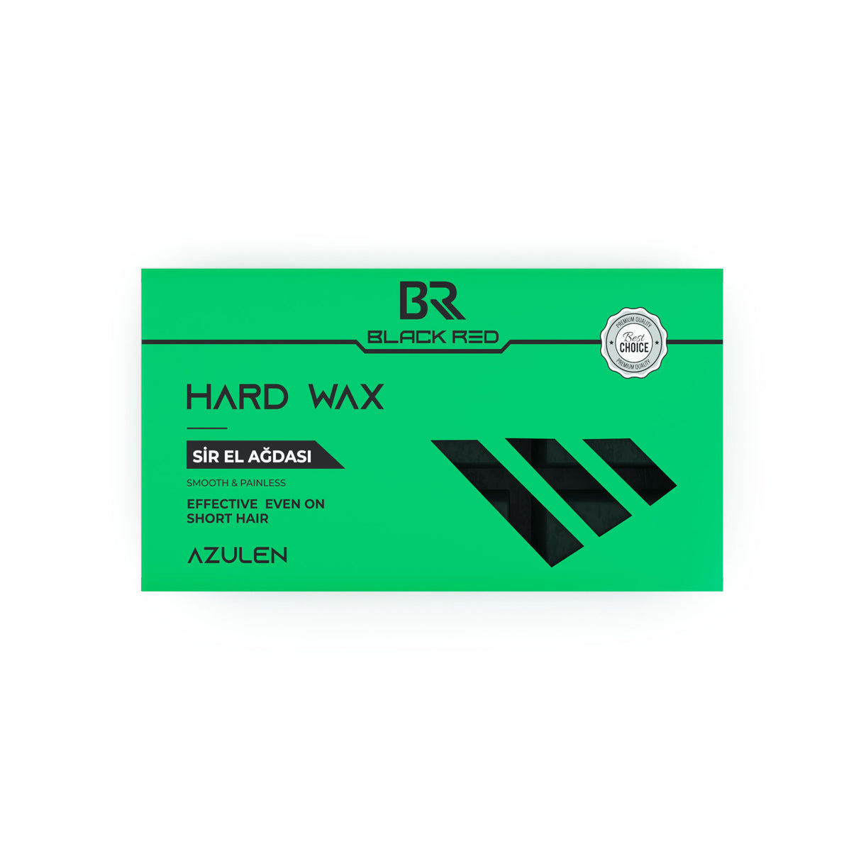 Black Red Depilatory Hard Wax Azulen - 500ml