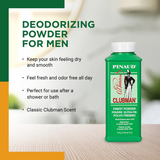 Clubman Pinaud Finest Powder Poudre - 255g