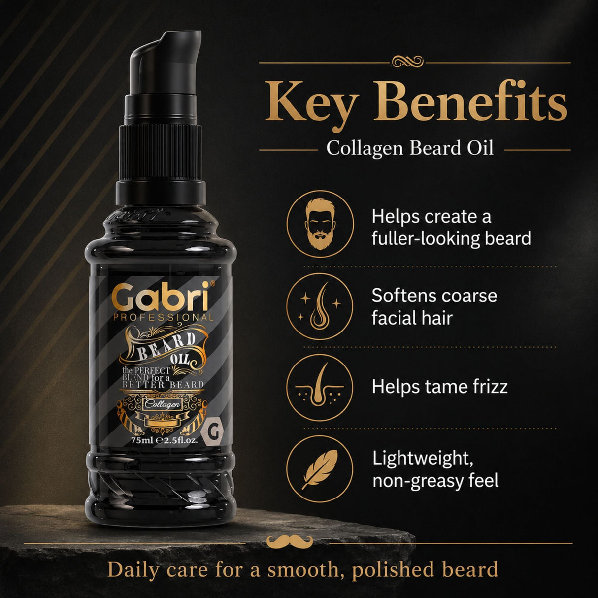 Gabri Professional - Collagen Beard Oil 75ml