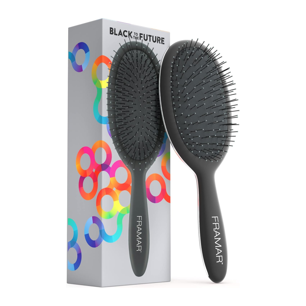 Framar Detangle Hair Brush Black To The Future