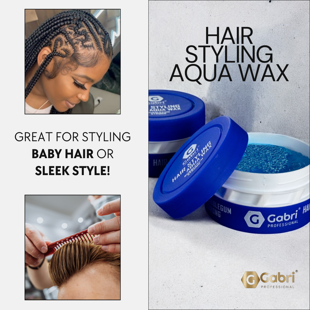 Gabri Professional - Hair Styling Aqua Wax Bubblegum Strong 150ml