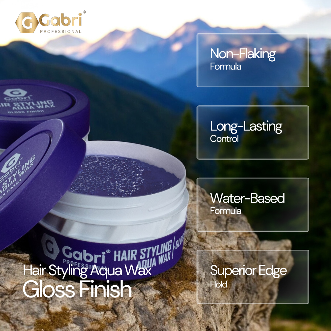 Gabri Professional - Hair Styling Aqua Wax Gloss Finish 150ml
