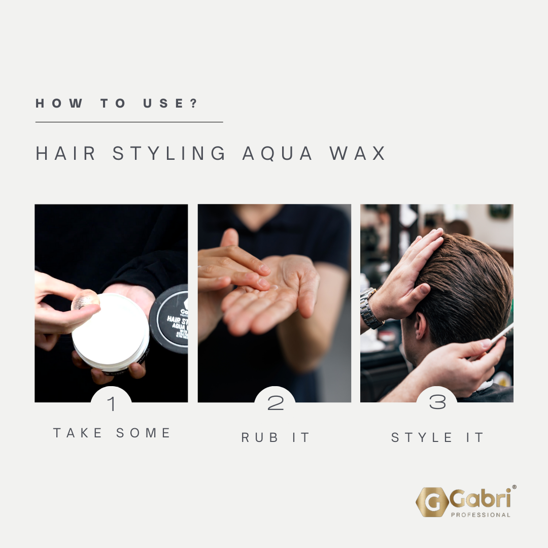 Gabri Professional - Hair Styling Aqua Wax Keratin Ultra Hold 150ml