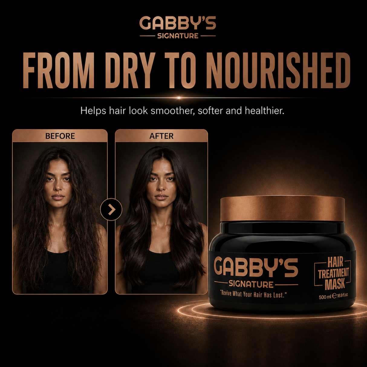 Gabby’s Signature - 12 in 1 Intensive Repair Hair Treatment Mask 500ml