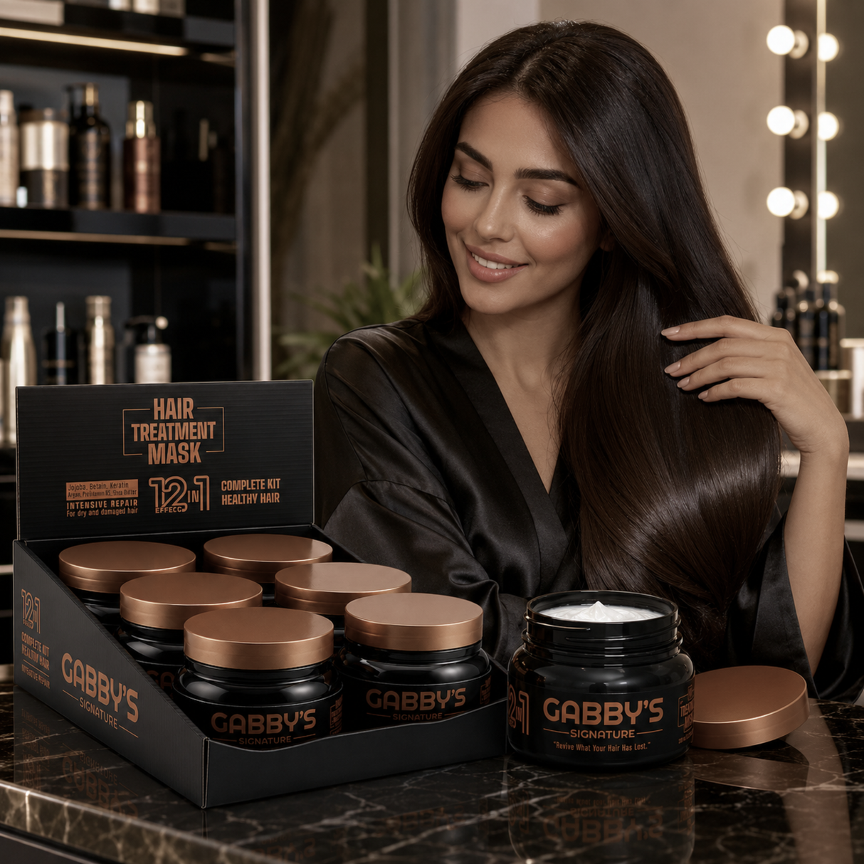 Gabby’s Signature - 12 in 1 Intensive Repair Hair Treatment Mask 500ml