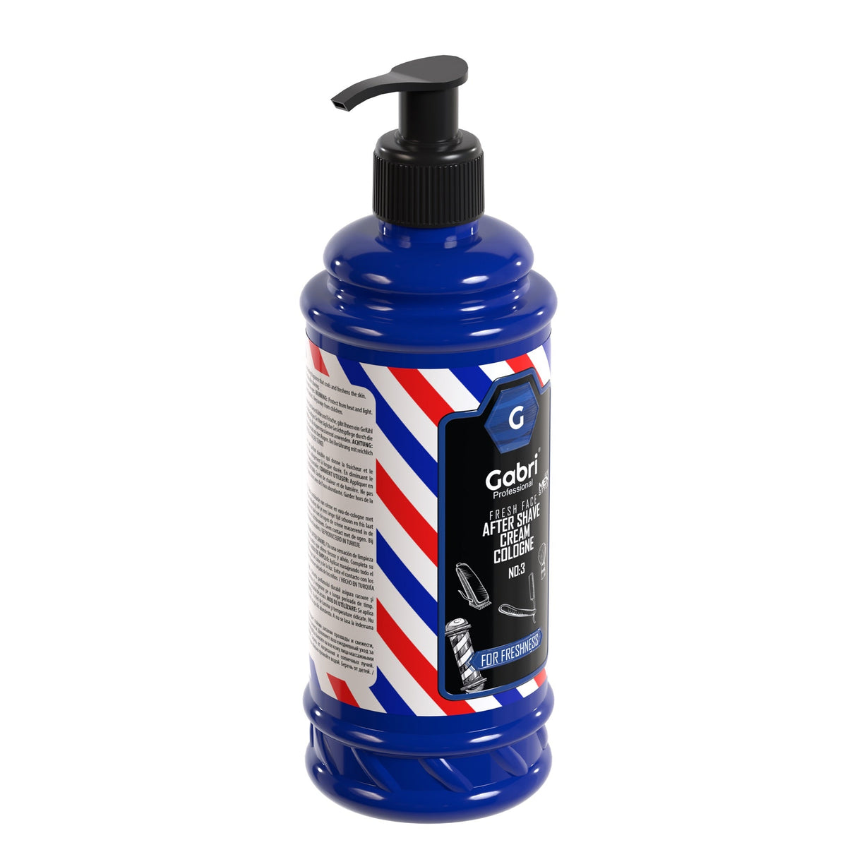 Gabri Professional - After Shave Cream Cologne No.3 For Freshness 400ml