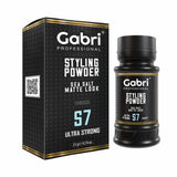 Gabri Professional -  Hair Styling Powder Sea Salt Matte Look S7 Ultra Strong 21g