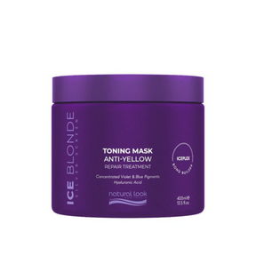 Natural Look Ice Blonde Anti Yellow Toning Mask | Barber Outlet