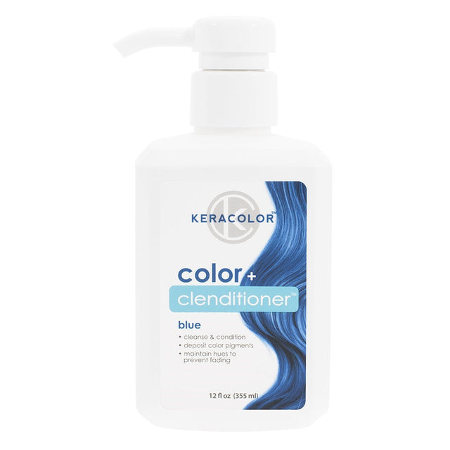 Keracolor Color Clenditioner Colouring Shampoo Blue
