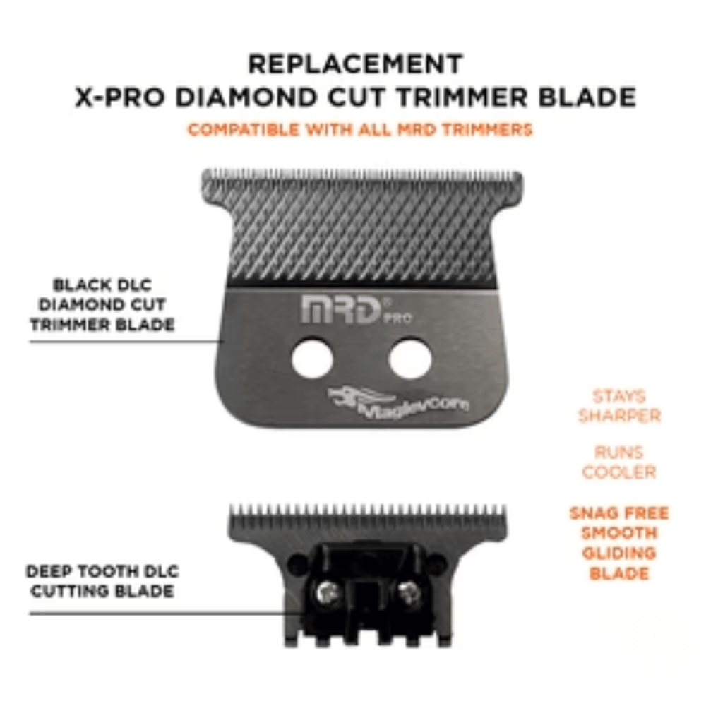 MRD Pro Replacement X-Pro Diamond Cut Trimmer Blade