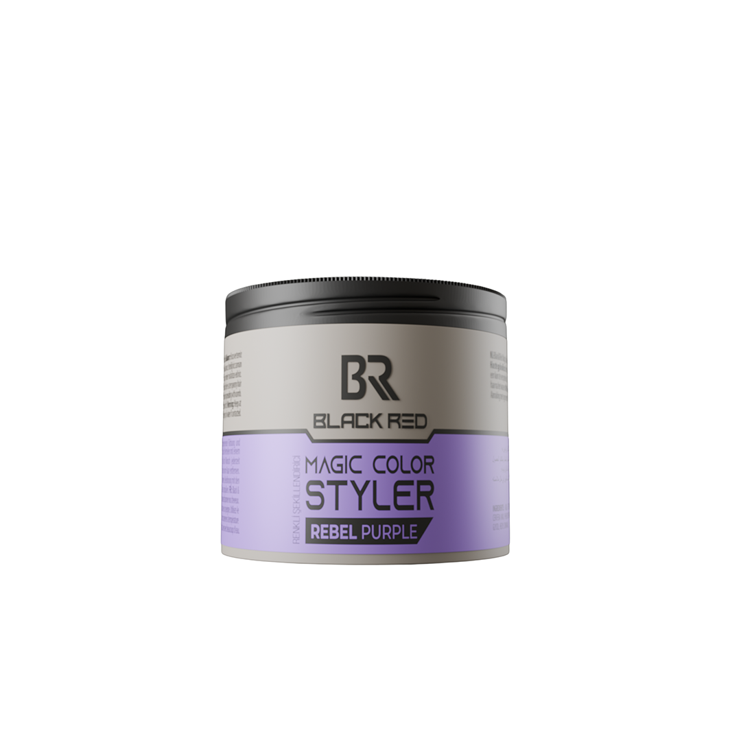 Black Red Magic Cream Hair Color Rebel Purple 100ml