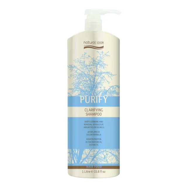 Natural Look Purify Clarifying Shampoo - 1000ml | Barber Outlet