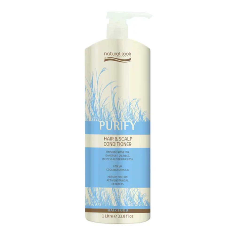 Natural Look Purify Hair & Scalp Conditioner - 1000ml | Barber Outlet