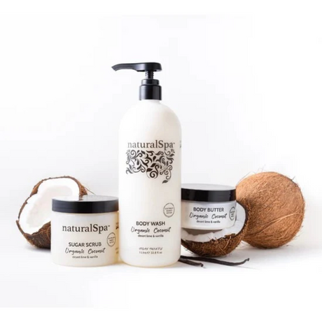 Natural Look Spa Organic Coconut Gift Pack | Barber Outlet