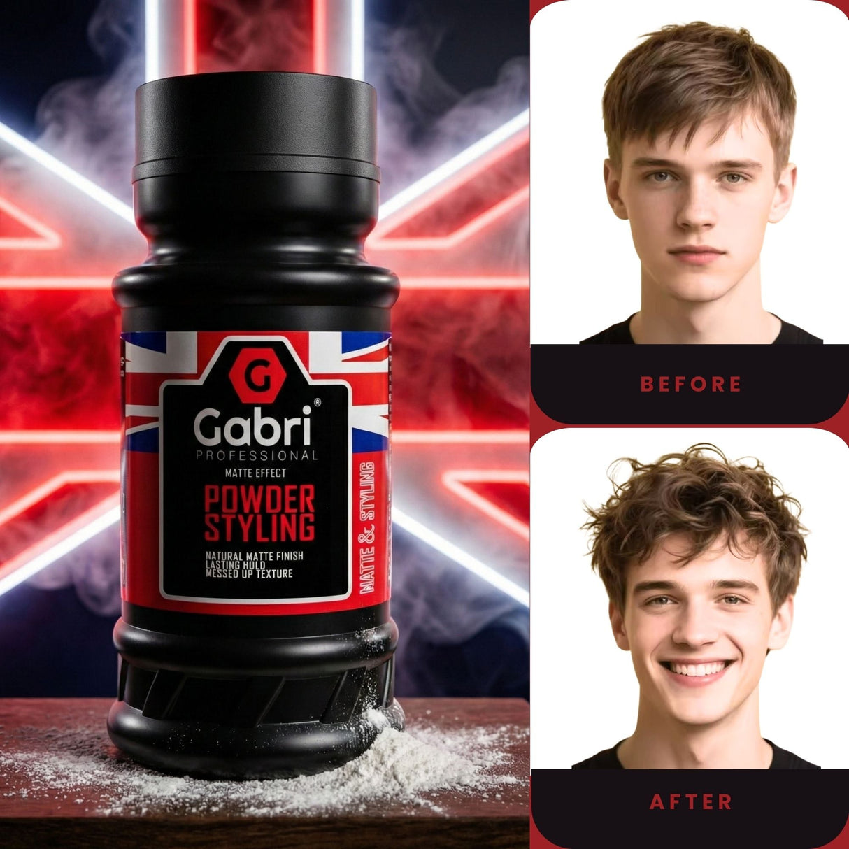 Gabri Professional - Hair Styling Powder Wax Matte Effect 21g