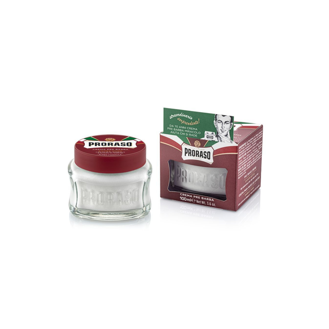 Proraso Nourish Pre-Shave Cream with Sandalwood & Shea Butter - 100ml | Barber Outlet