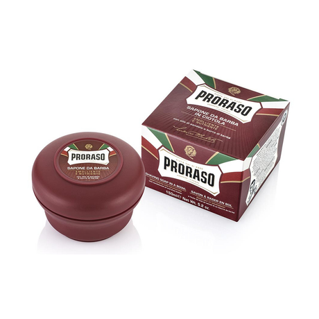 Proraso Shaving Soap - Sandalwood with Shea Butter Cream 150ml | Barber Outlet