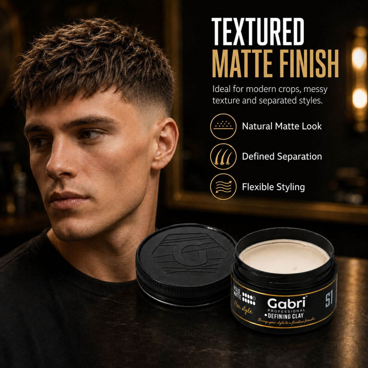 Gabri Professional - S1 Defining Clay Flex Style 100ml