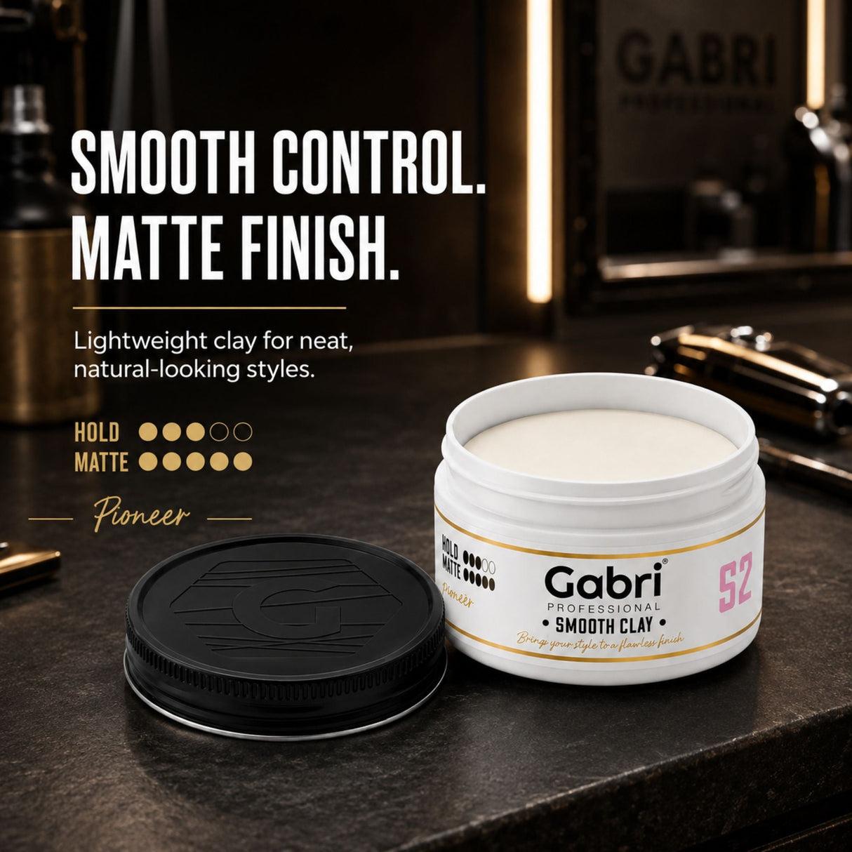 Gabri Professional - S2 Smooth Clay Pioneer Matte 100ml