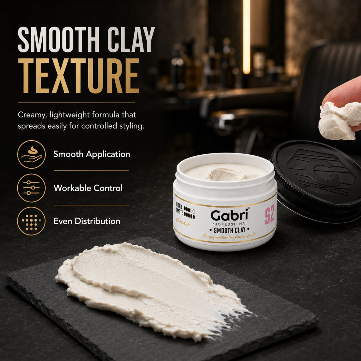 Gabri Professional - S2 Smooth Clay Pioneer Matte 100ml