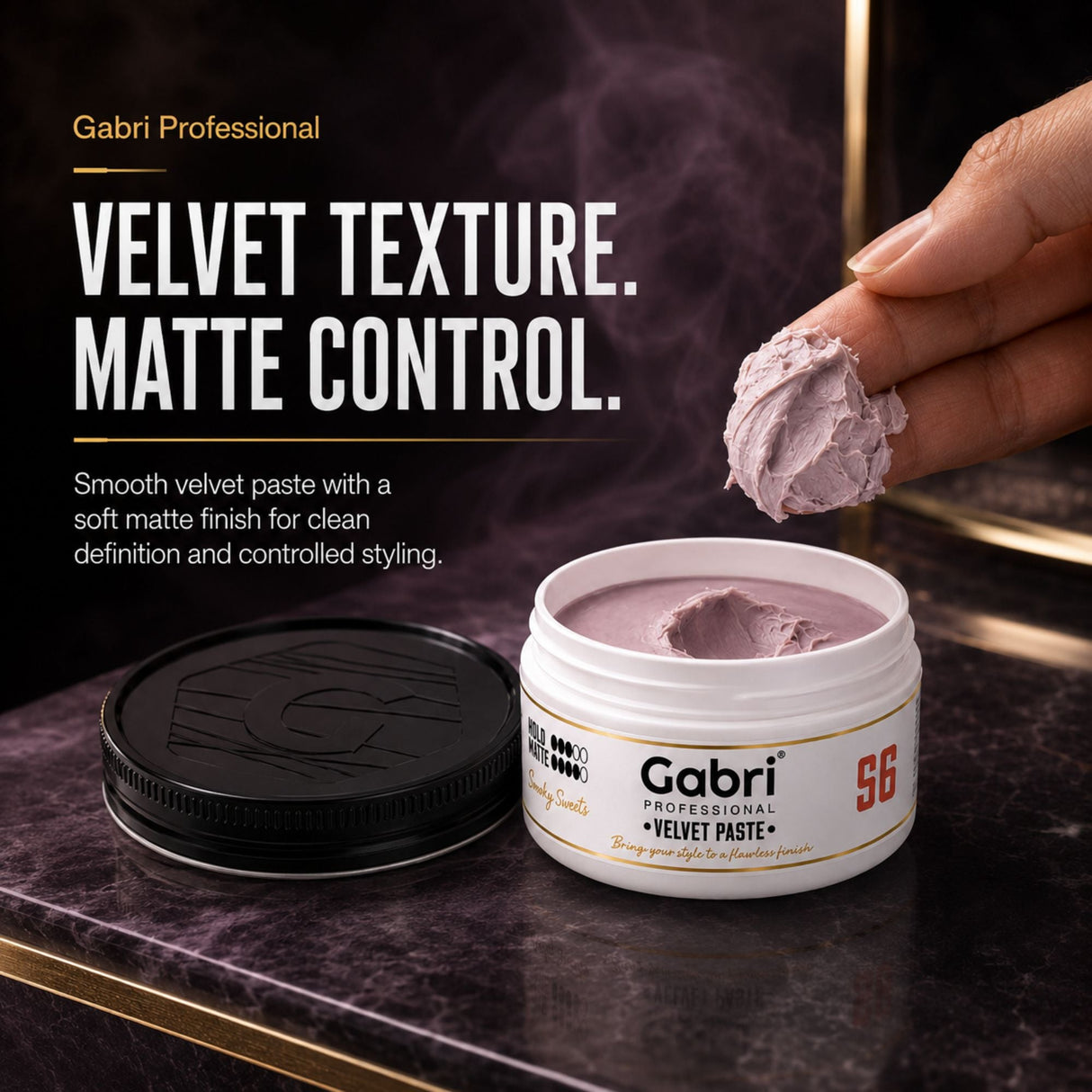 Gabri Professional - S6 Velvet Paste  Smoky Sweets Matte 100ml
